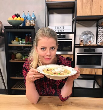 Witte bonensoep met kip