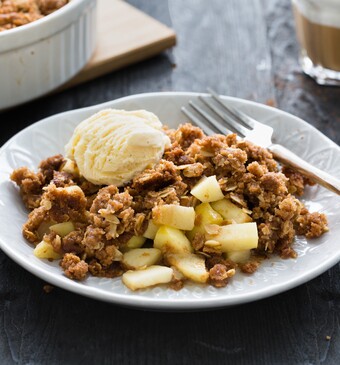 Appel crumble