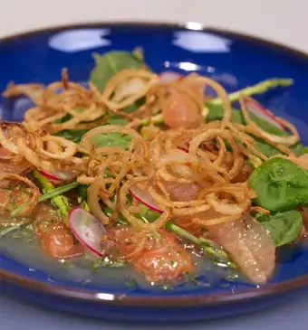 Ceviche van zalm a la Johnny