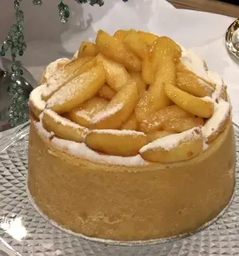 Big apple cheesecake