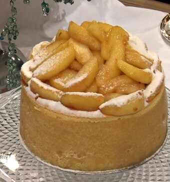 Big apple cheesecake