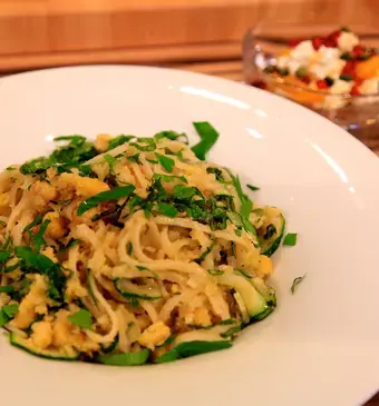 Siciliaanse pasta met ricotta dessert