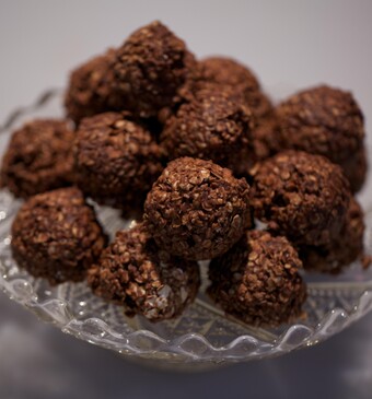 Hazelnoot-haverbollen