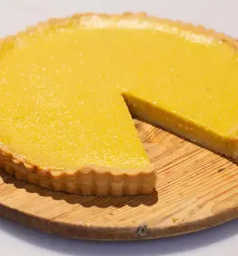 Honing-mangotaart