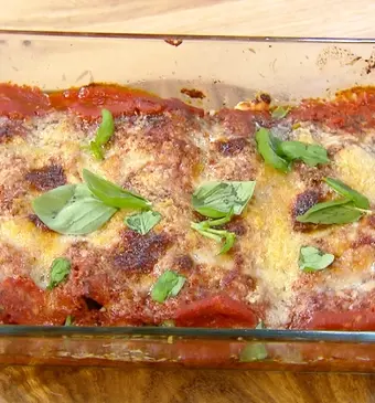 Cannelloni met ricotta en spinazie