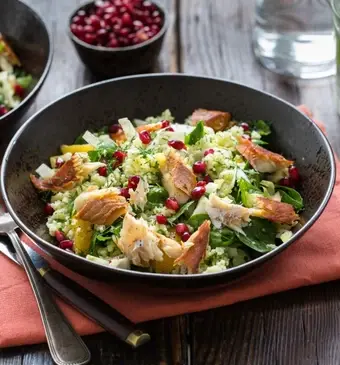 Couscous schelvisfilet