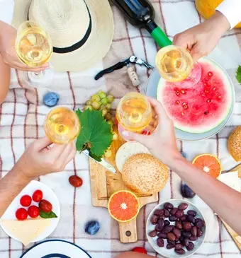 Zomerse picknick