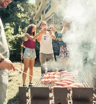BBQ smoke