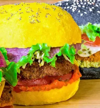 Flower burger
