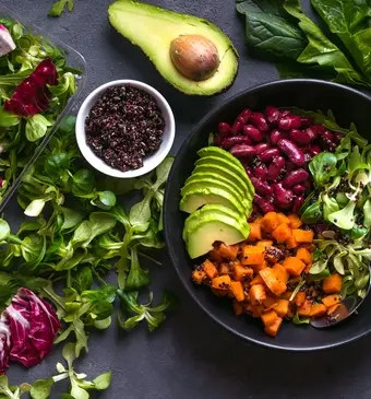 Avocado eten