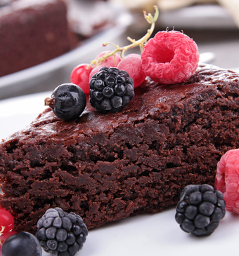 Smeuïge chocoladetaart