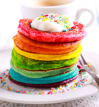 regenboogpannenkoeken