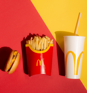 Zoete aardappelfrieten mcdonalds