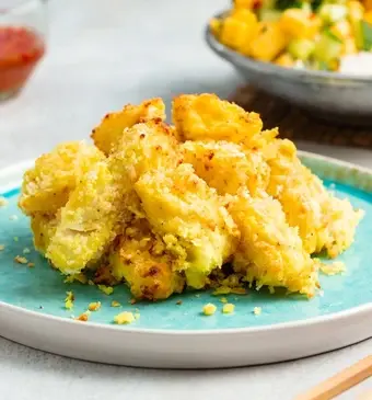 Visnuggets met chilidip