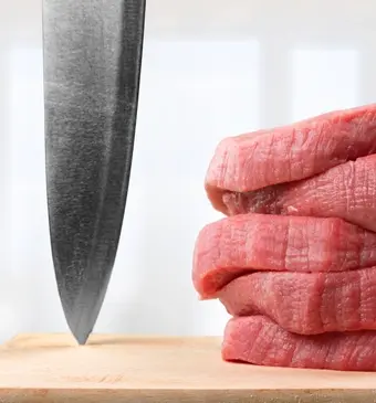 rauw vlees keuken