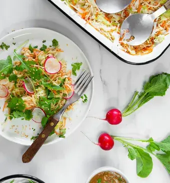 Aziatische coleslaw 