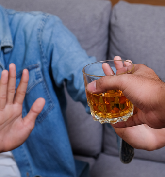Stop drinking