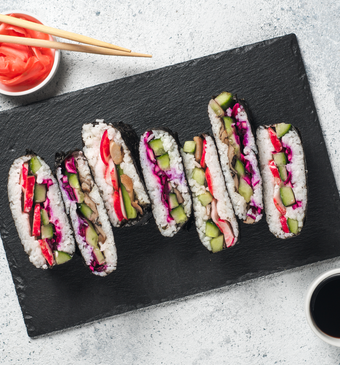 vegan sushi