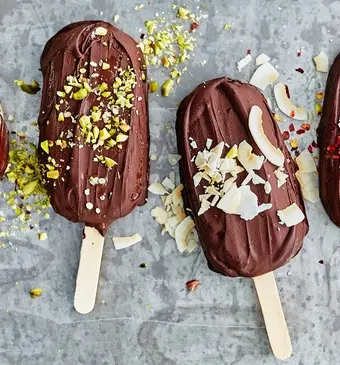 Chocolade-ijsjes 