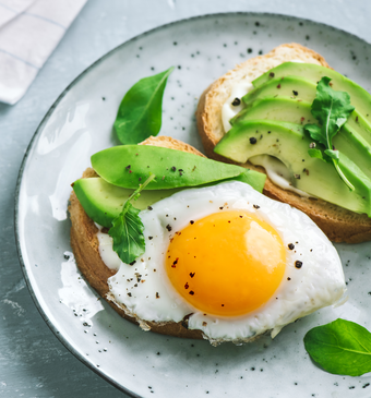 Avocado ei toast