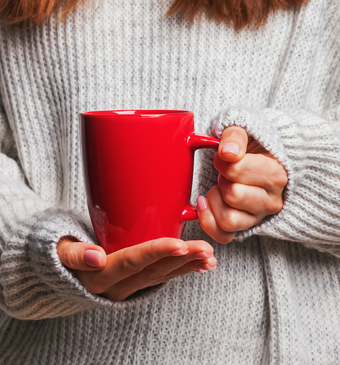 frothy coffee