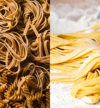pasta droog en vers