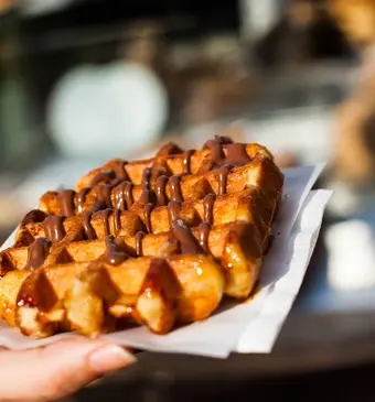 bubble waffle