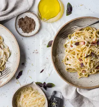 pasta opwarmen