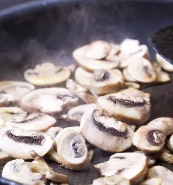 Champignons bakken