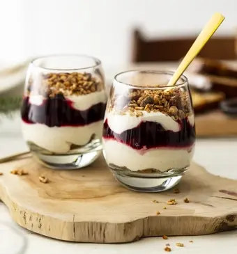Kerstontbijt-trifle