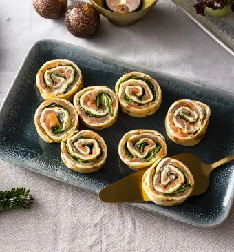 zalmrolletjes