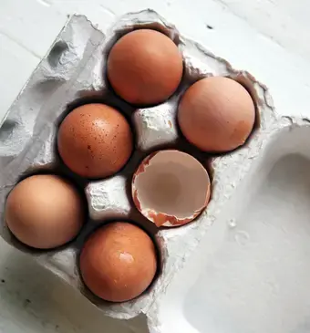 smoked eggs