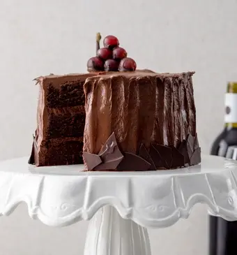Chocoladdetaart met Rode Wijn