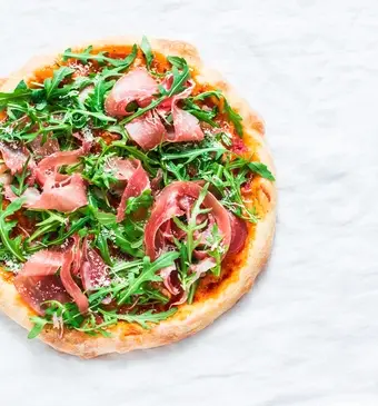 Pizza van de BBQ
