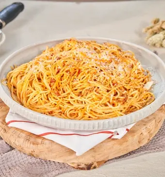 snel met Mil ‘Nduja cacio e pepe  