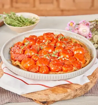 Snel met Mil tarte tatin tomaat