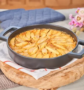 Snel met Mil Appelcake met gezouten karamel  