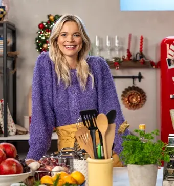 jet in kerstkeuken