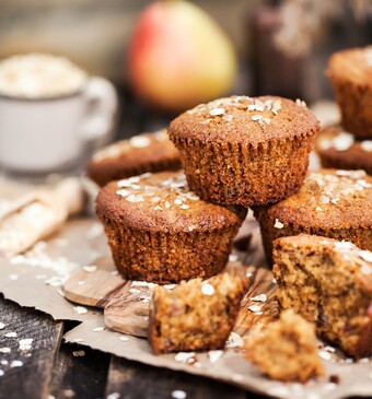 Volkorenmuffins