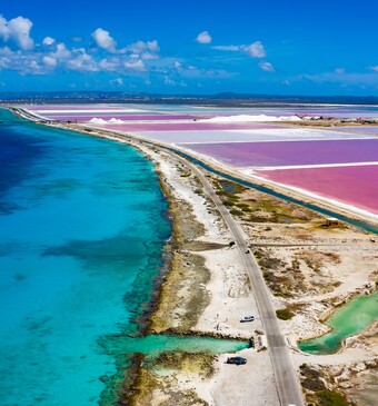 zoutmeren op Bonaire
