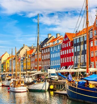 Beeld van Kopenhagen voor het tweede seizoen van Dish is Europe.