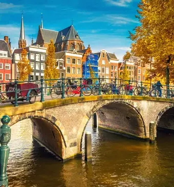 Foto van Amsterdam.