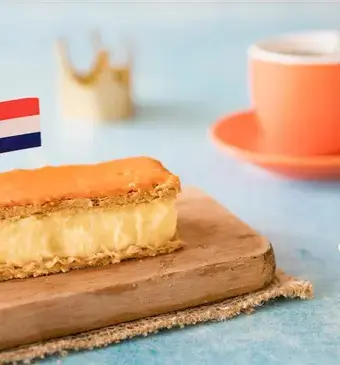 Oranje tompouce