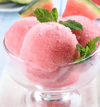 watermeloen sorbet