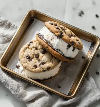 chocolate chip ijskoekjes