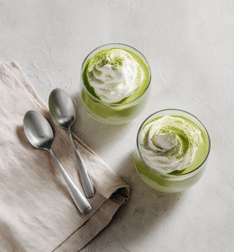 matcha mousse