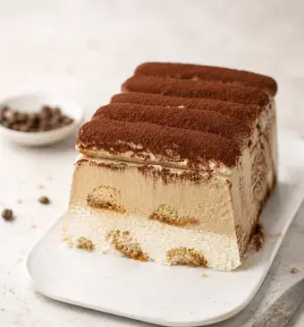 Tiramisu-ijstaart