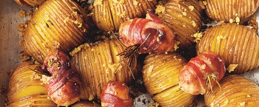 Jamie Oliver One-pan Wonders kerst hasselbackaardappels