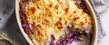  Rode kool ovenschotel