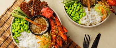 Proteïne-bowl met tempeh